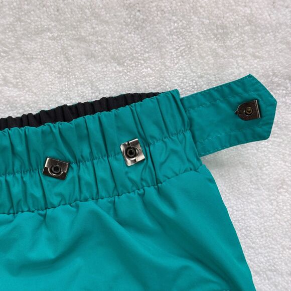 Vintage Y2K Columbia Snow Pants Men’s M Teal Nylon Elastic Waist SM 8320 F4 - Picture 9 of 15